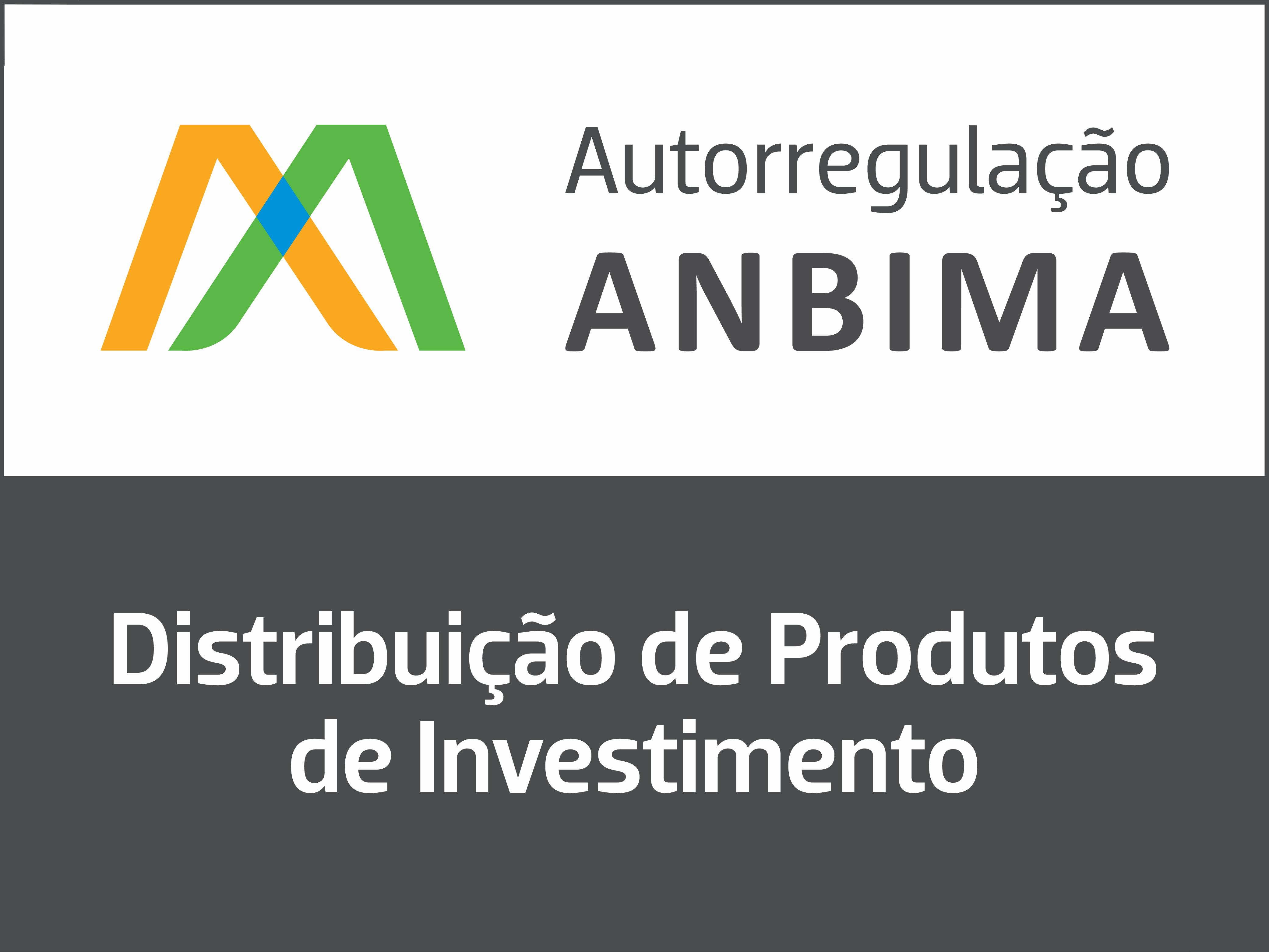 Selo Anbima Distribuicao de Produtos de Investimento Permanente