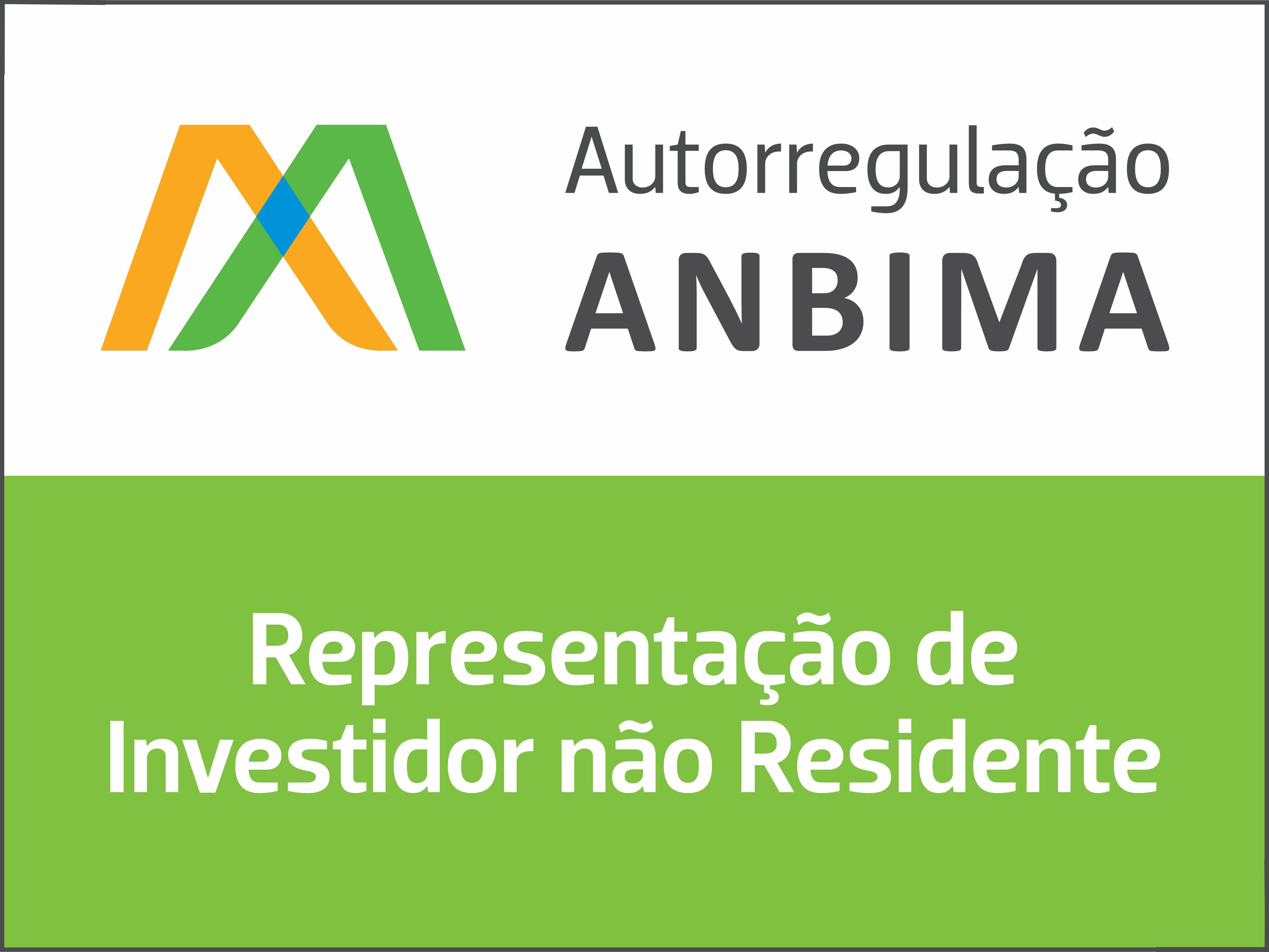 Selo Anbima Representacao de Investidor nao Residente Permanente